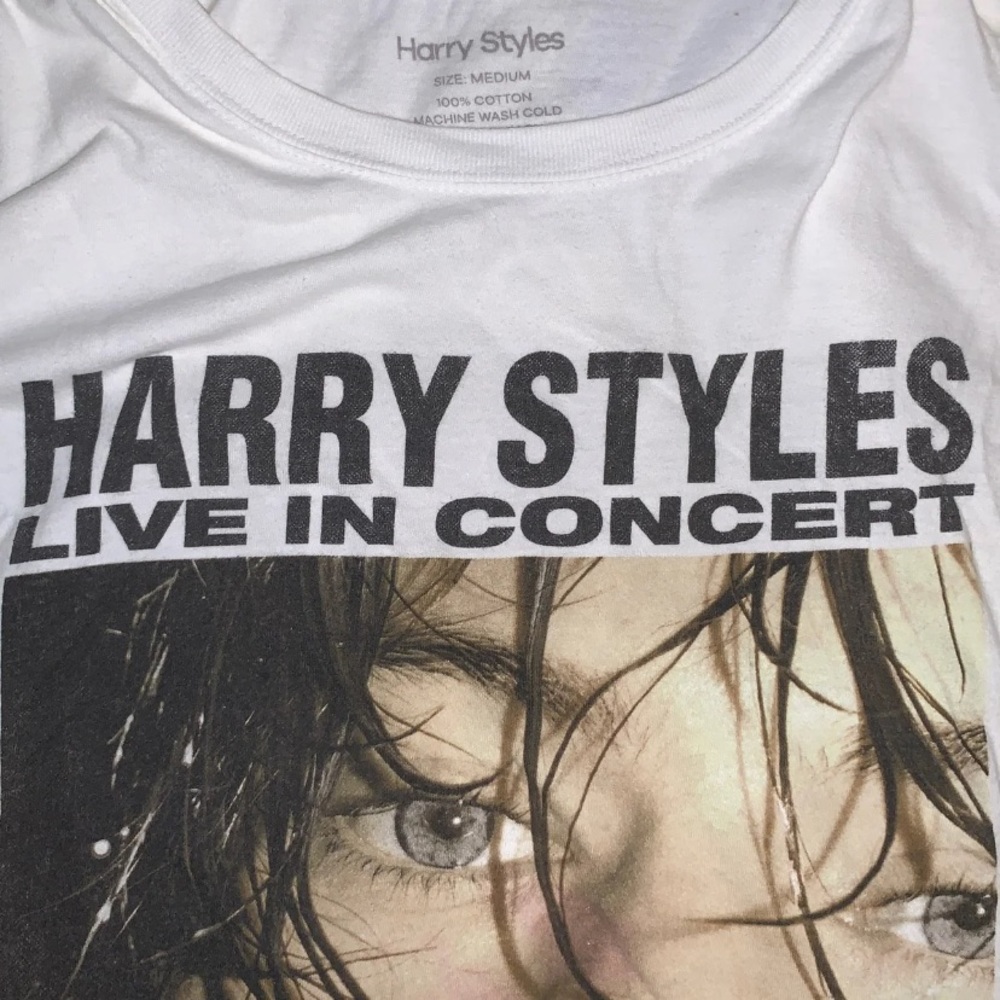 Harry Styles Live in Concert White Shirt